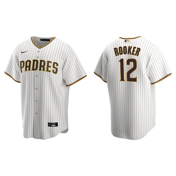 Padres Brent Rooker White Brown Replica Home Jerse...
